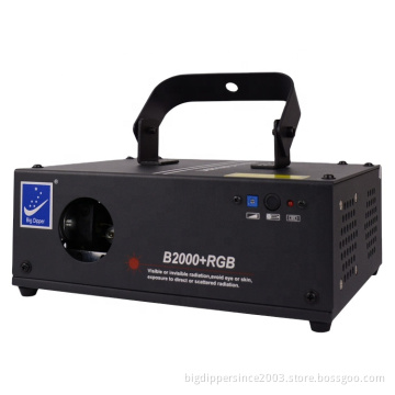 dj lights Big Dipper Betopper Seven Stars B2000+RGB DMX Scanner Laser Lights